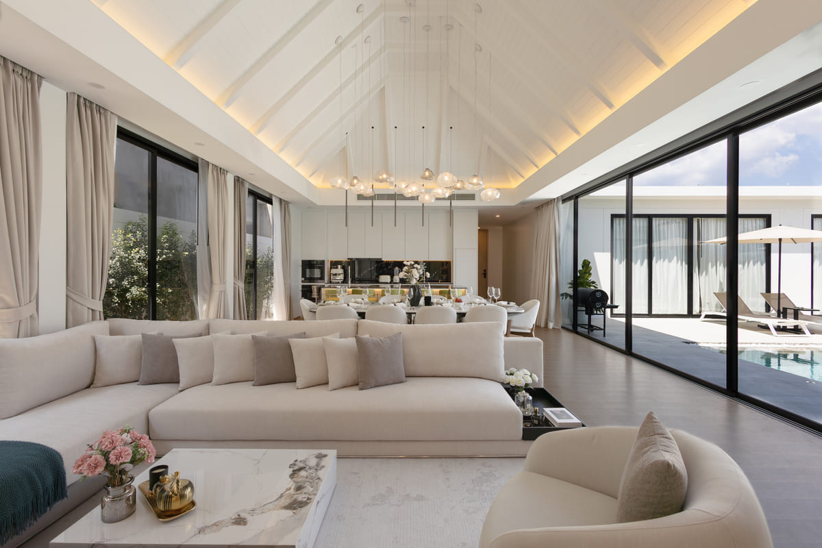 Living room at Le Da Villas